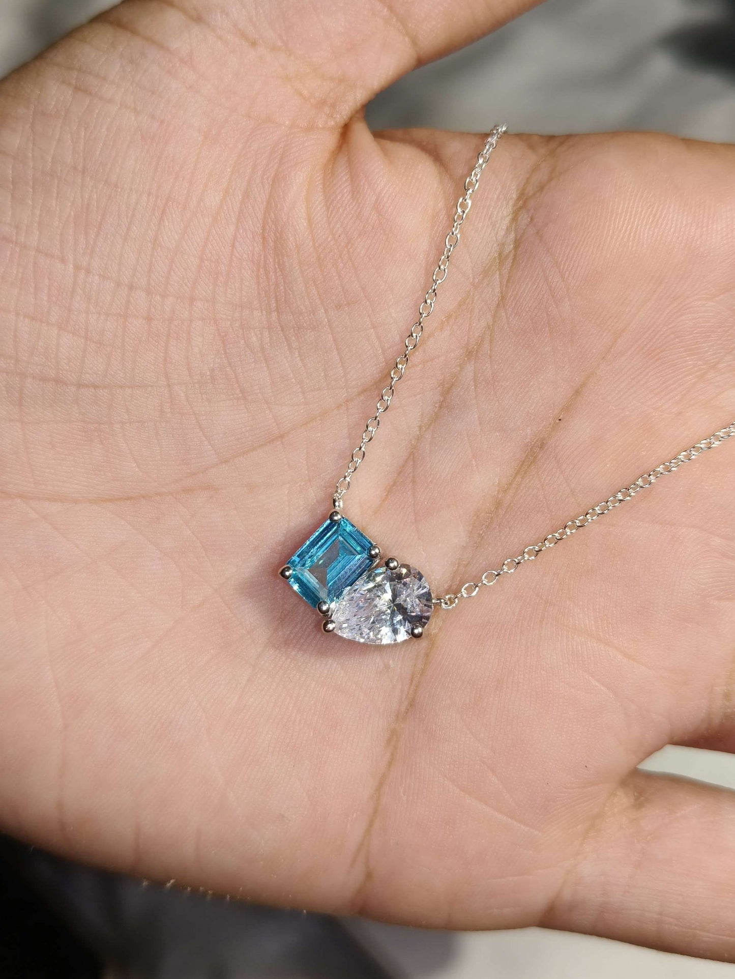 Toi Et Moi Silver Pendant