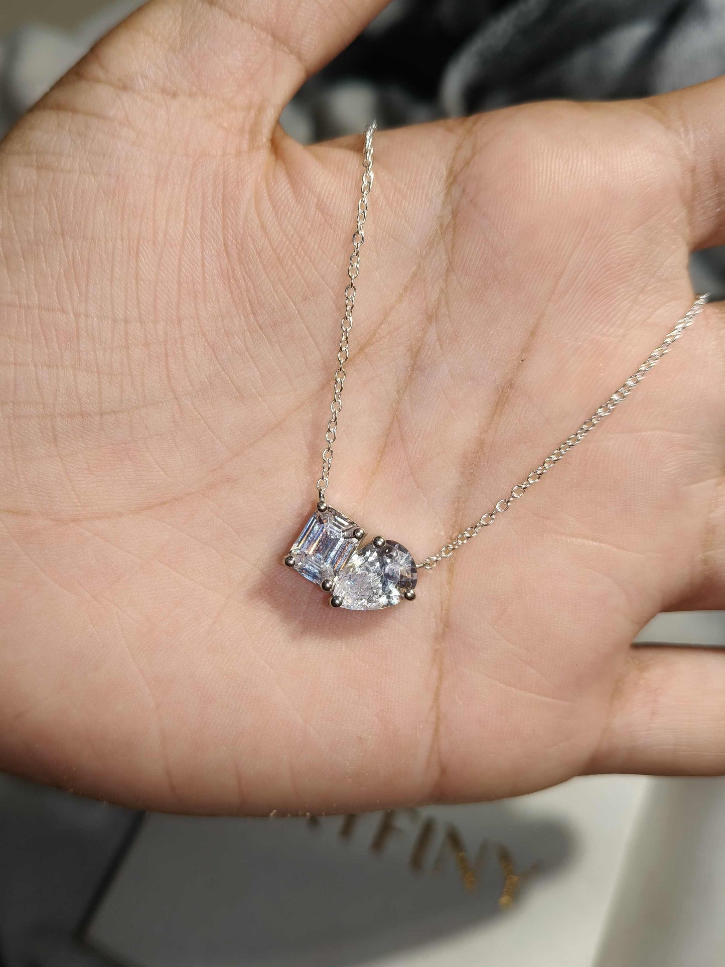 Toi Et Moi Silver Pendant
