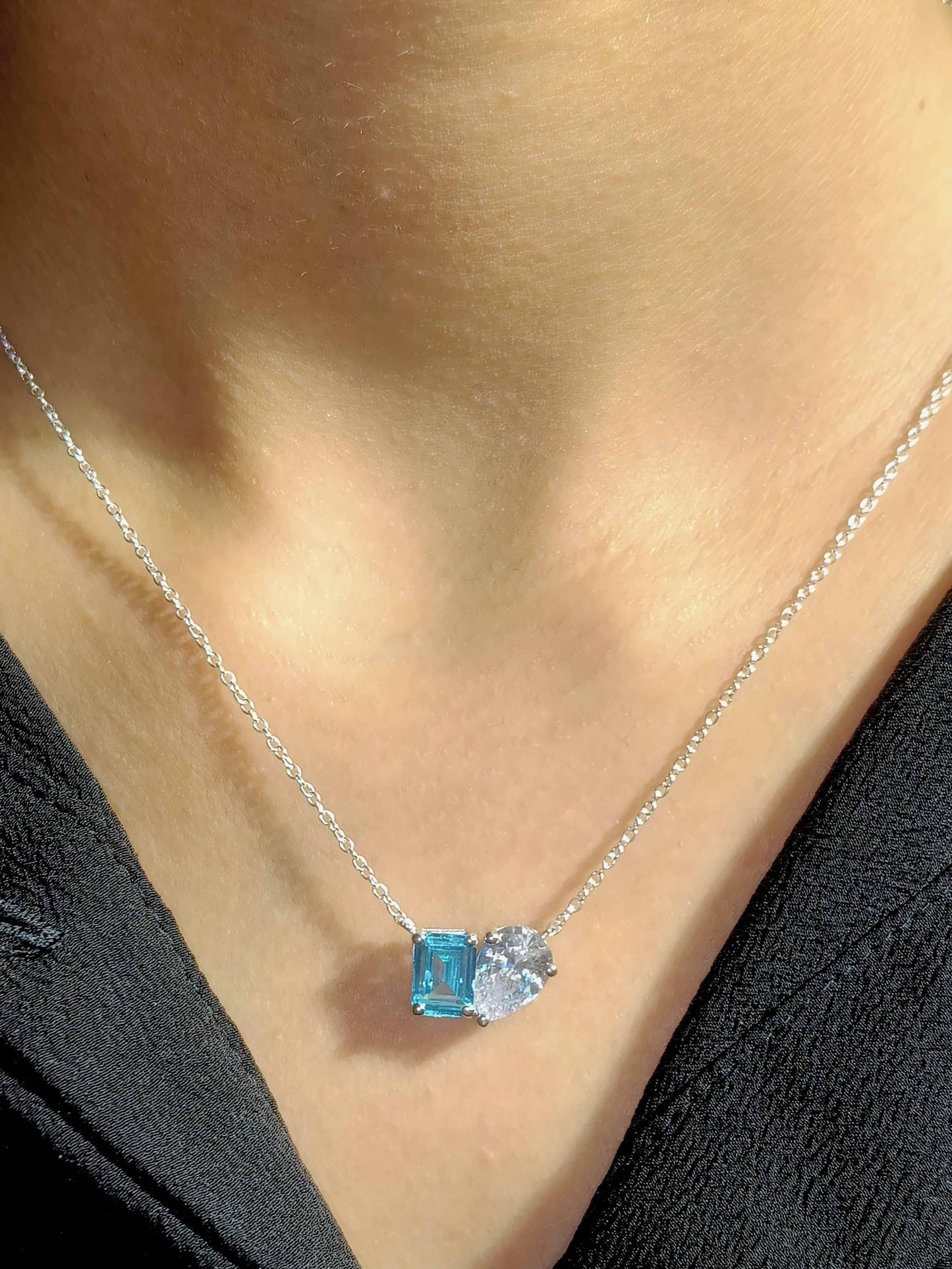 Toi Et Moi Silver Pendant