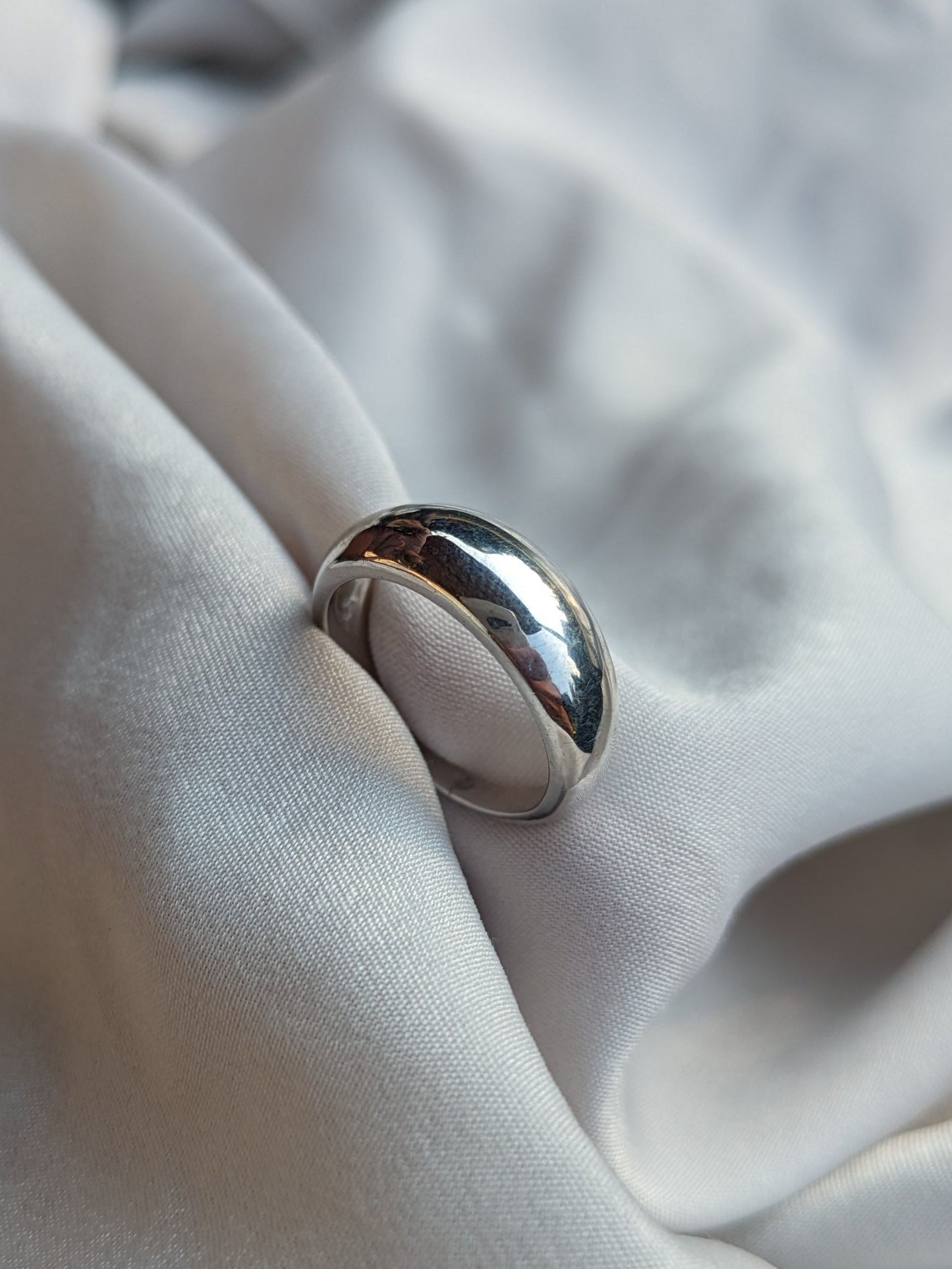 Olivia Silver Bold Ring