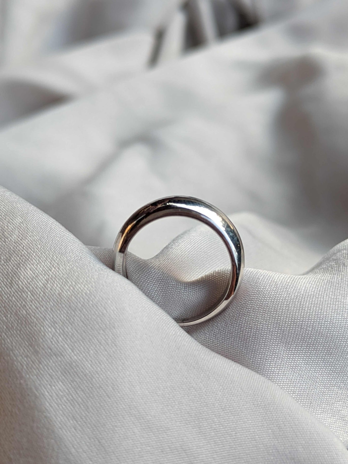 Olivia Silver Bold Ring