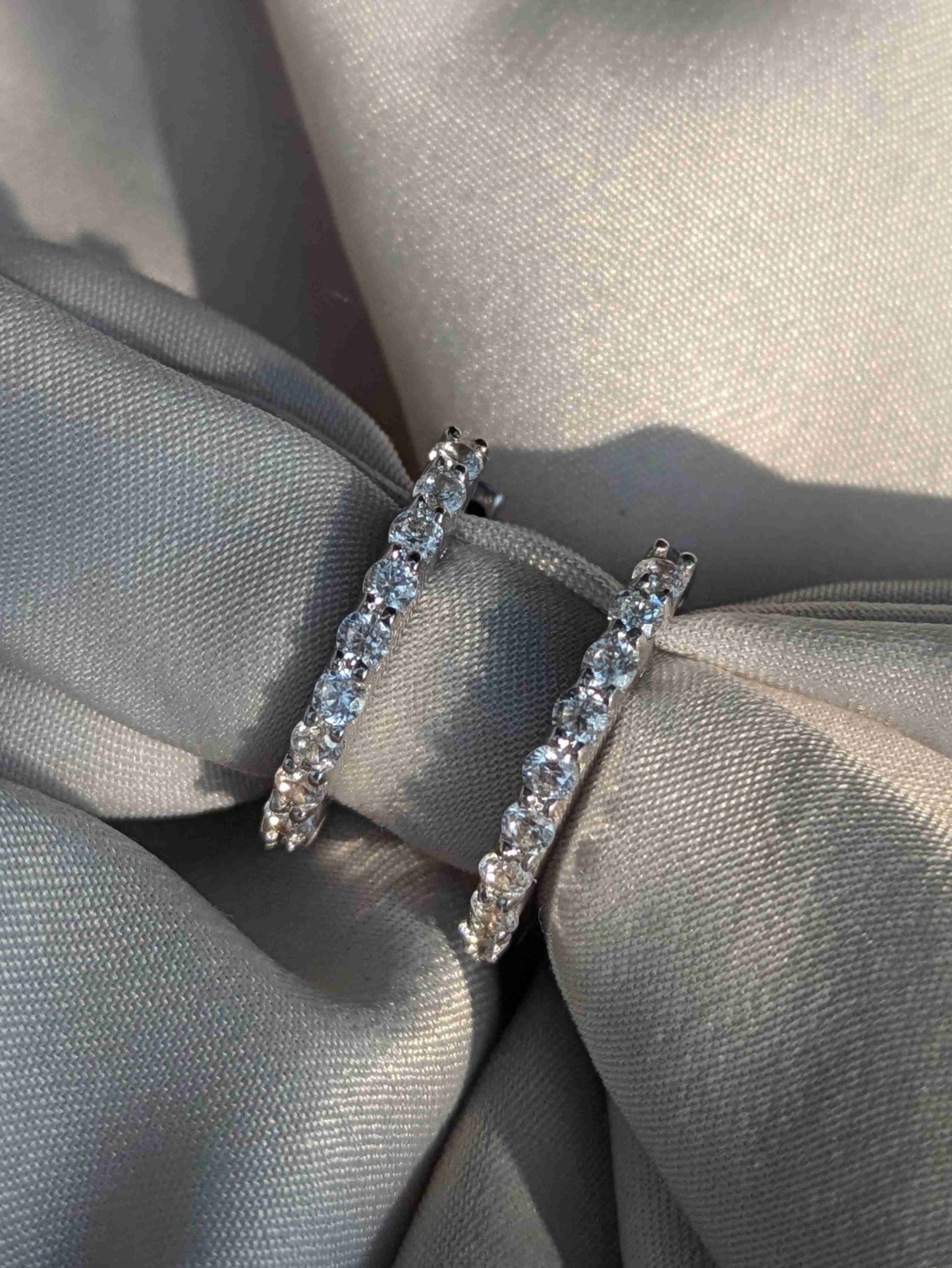 Classic Silver Hoop Earring