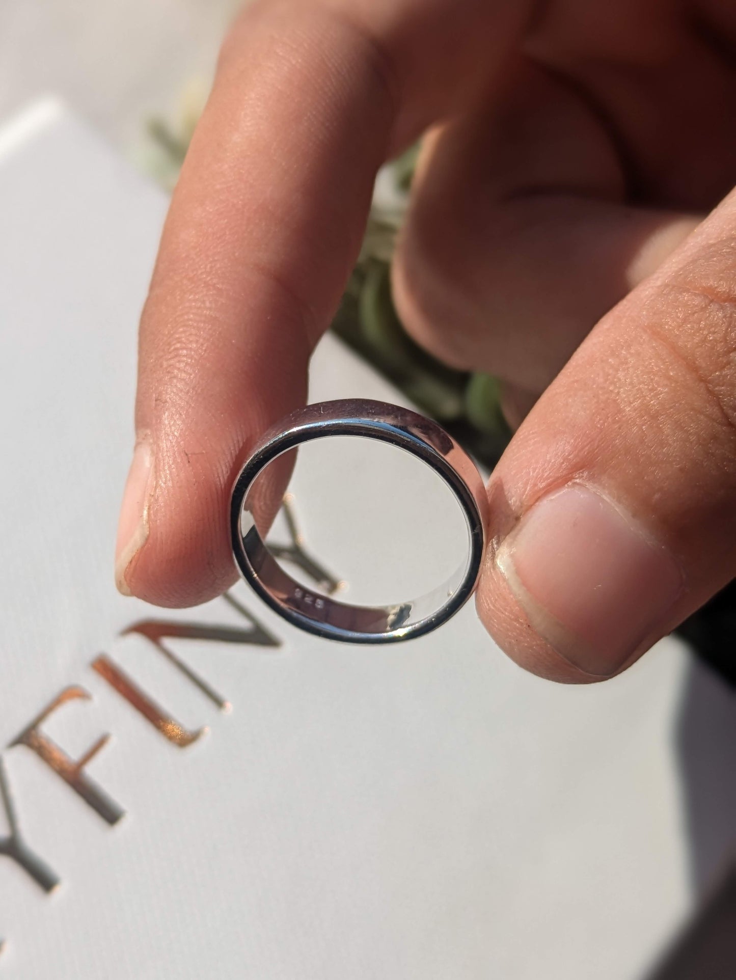 Classic 4 mm Thick Silver Band