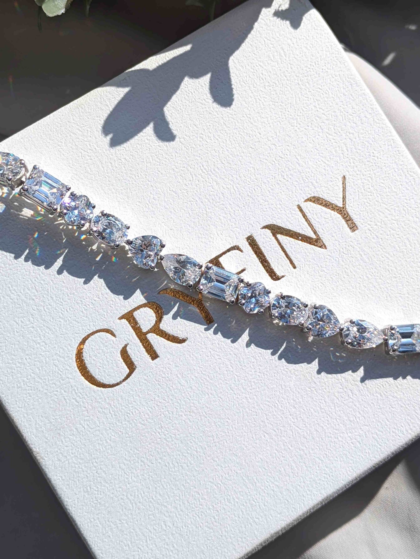 MultiStone Tennis Silver Bracelet