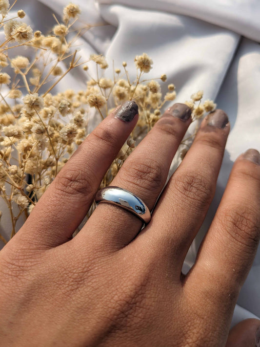 Olivia Silver Bold Ring