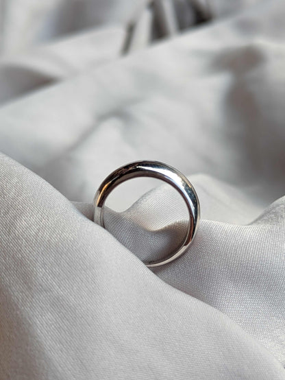 Olivia Silver Bold Ring