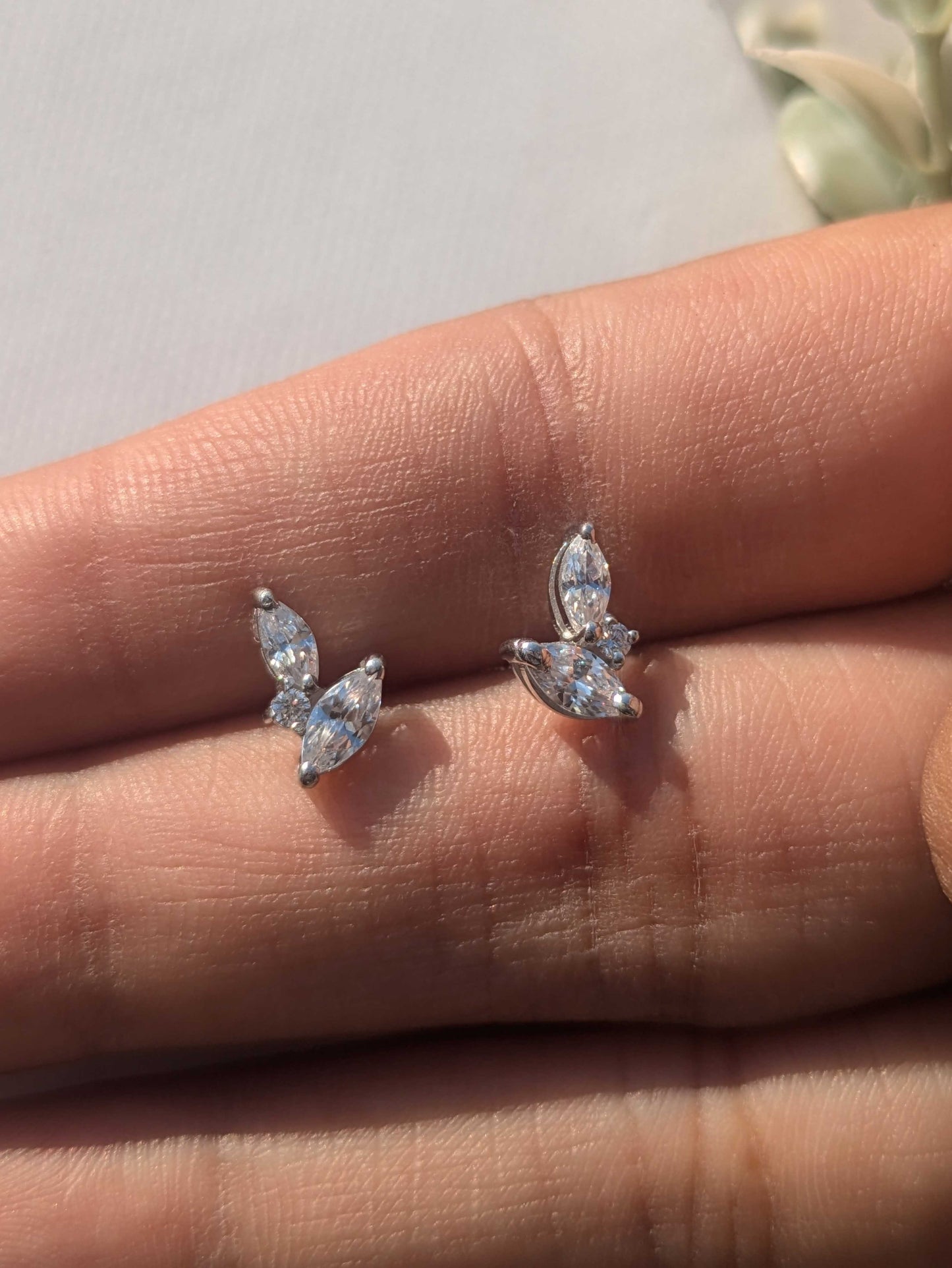 Dainty Birdie Silver Earring