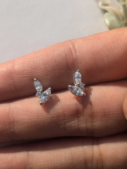 Dainty Birdie Silver Earring
