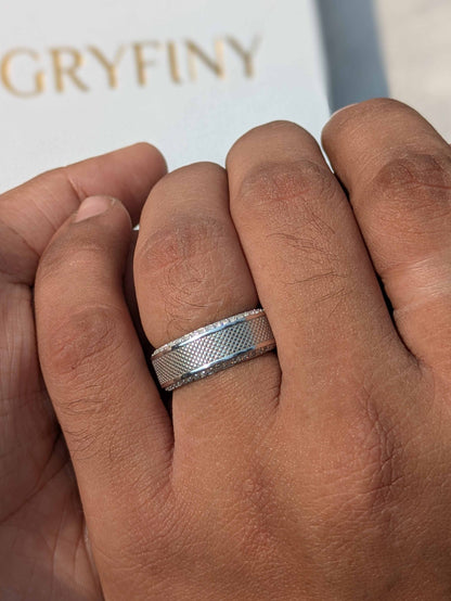 Serpent Silver Ring For Men