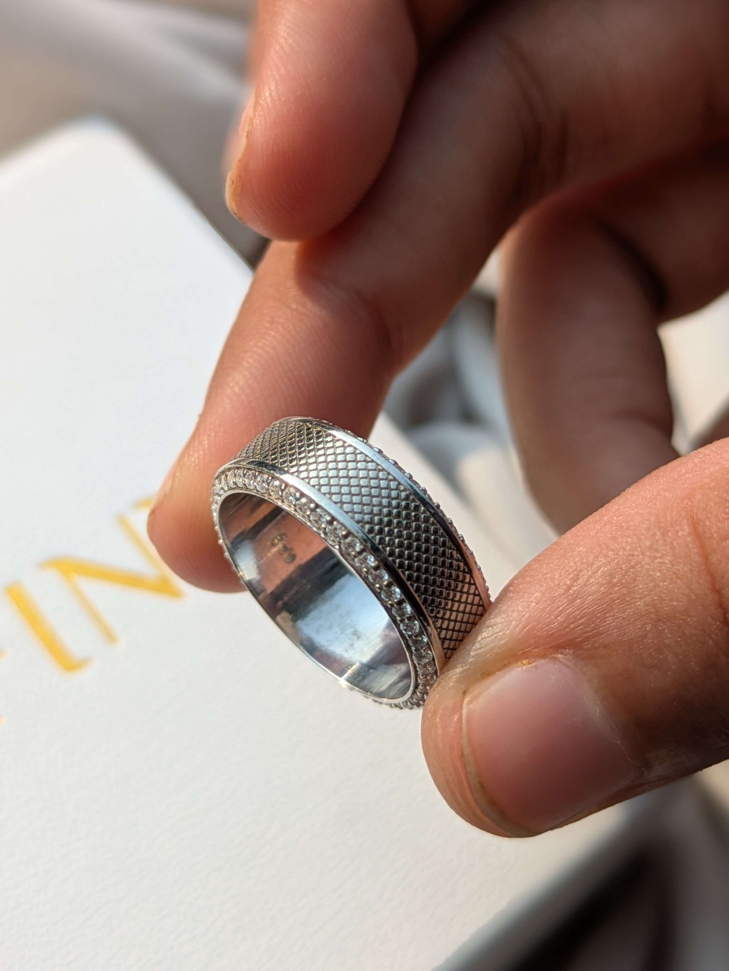 Serpent Silver Ring For Men