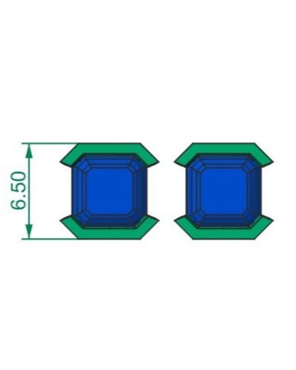 Ascher Silver Stud for Mens